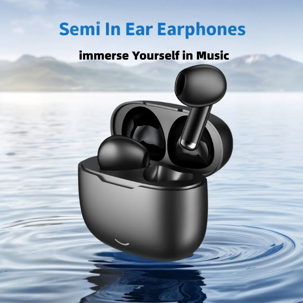 In-Ear Bluetooth-compatible Mini Earbuds, Clear Sound Quality, High Value, and, Compatible with All Bluetooth-compatible Devices, Secure Fit, Noise Isolation