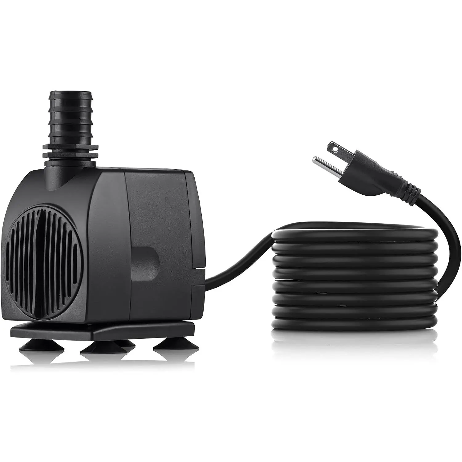Stream Pump 550 GPH with 16' Cord - Submersible Pond, Fountain & Waterfall Pump for Outdoor Water Features, Garden Decoration, Aquariums