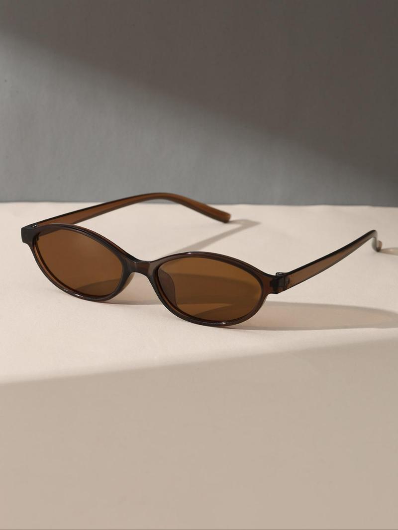 Women's Leopard Pattern Sunglasses, Trendy Casual Oval Frame for Everyday Use, Fashion Accessories for Outdoor Activities, Classic Oval Sunglasses