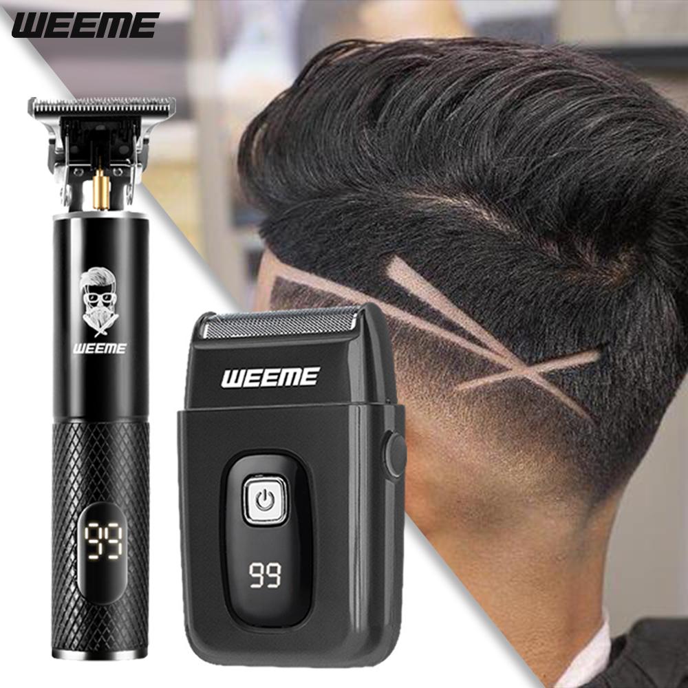 WEEME USB Rechargeable Hair Trimmer Kit, 1 Set Electric Hair Clipper with Accessories, Professional Beauty & Personal Care Product, Cordless Barber Trimmer, Usb Fade Clipper