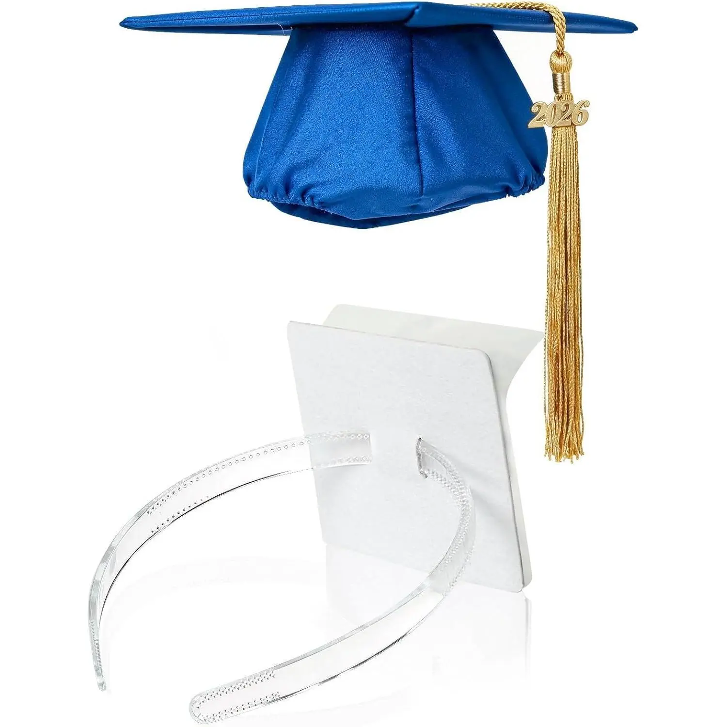2026 Graduation Cap Headband, Grad Cap Headband, Anti-fall Hair Band for Grad Hat, Hat Accessories for Graduates