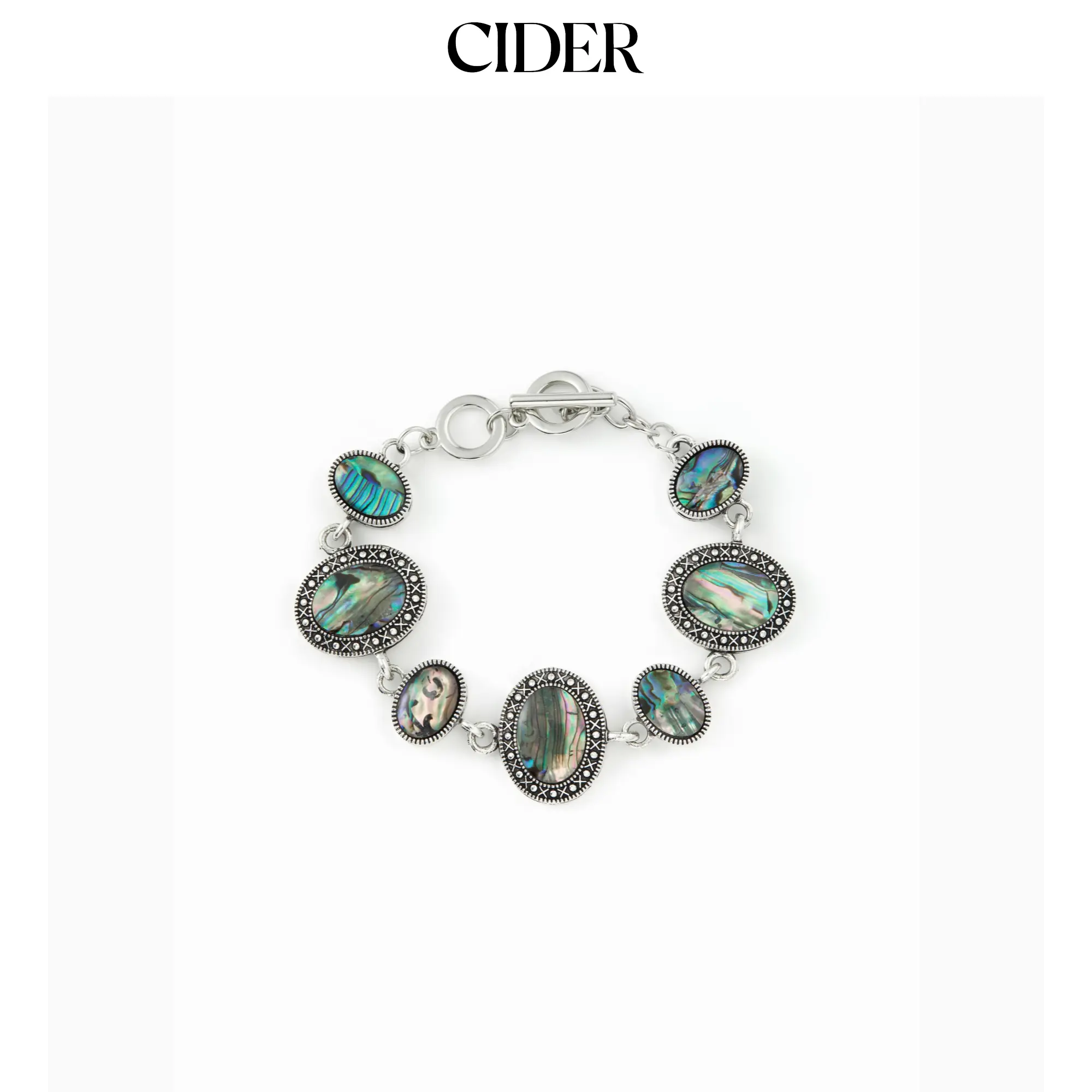 Cider GEOMETRIC GEMSTONE BRACELET