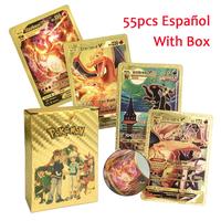 55PCS Spanish Gold Card