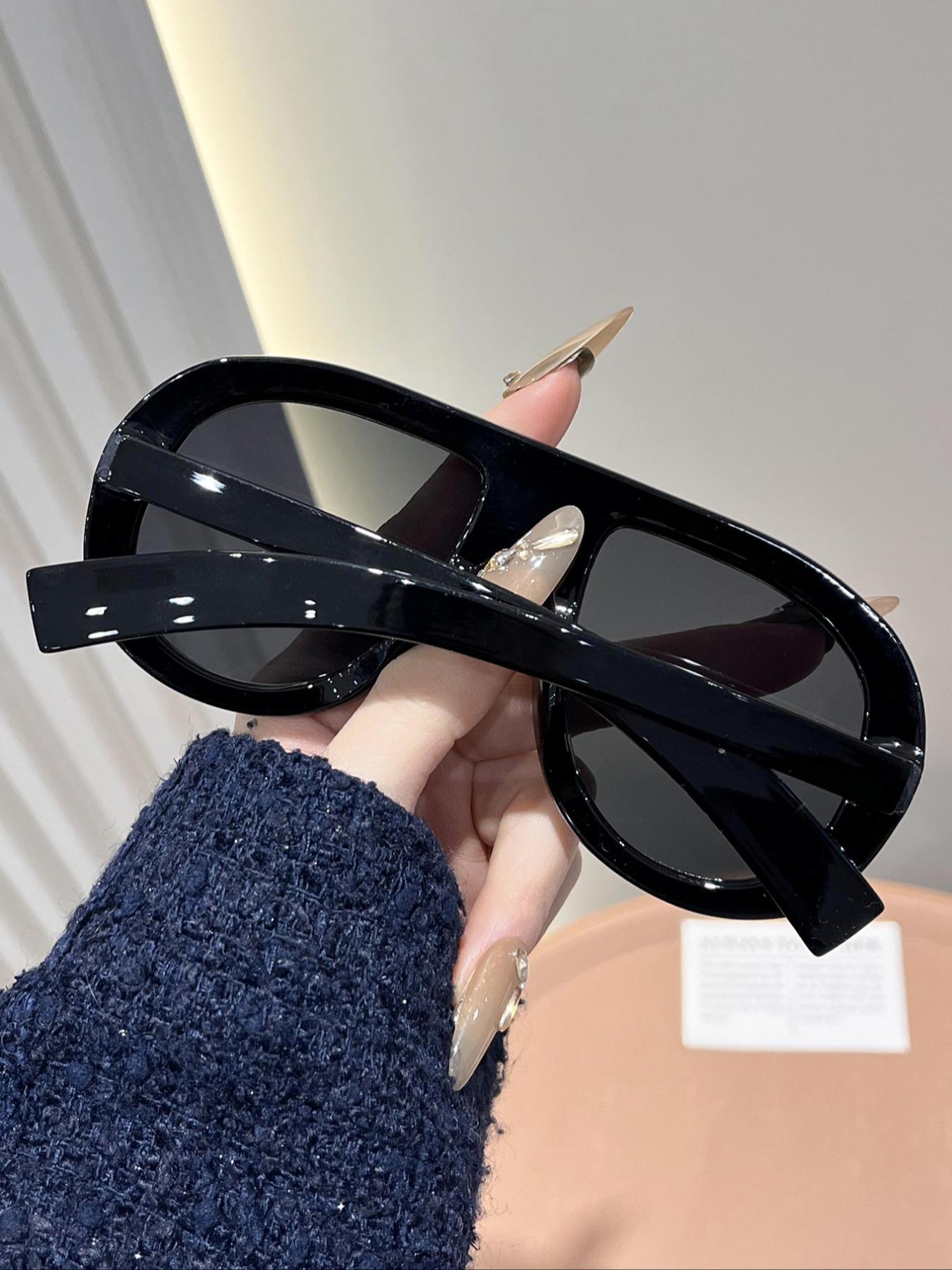 Unisex Fashionable All-match Tinted Lens Sunglasses, Trendy Casual Sunglasses for Everyday Use, Fashion Accessories for Outdoor Activities, High Quality Sunglasses, Fashionable Frames Sunglasses