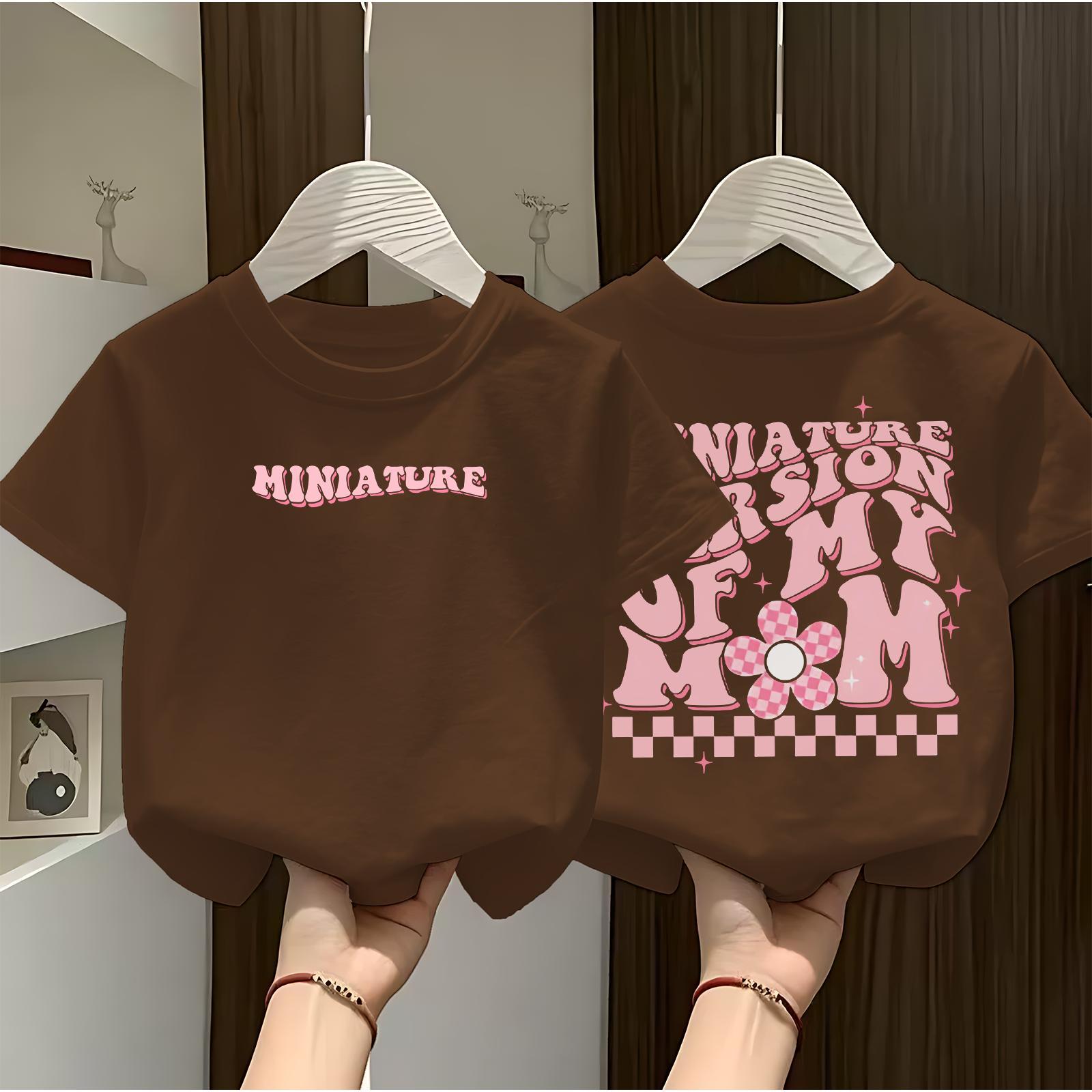 [Deal Flash BXP] Unisex Korean Style Cartoon Kids T-Shirt – Short Sleeve, Soft & Comfortable, Daily Wear Essential for Boys & Girls, Ages 3-15 (Sizes 100-160cm), Cute Graphic Tee – Shipped Within 24 Hours