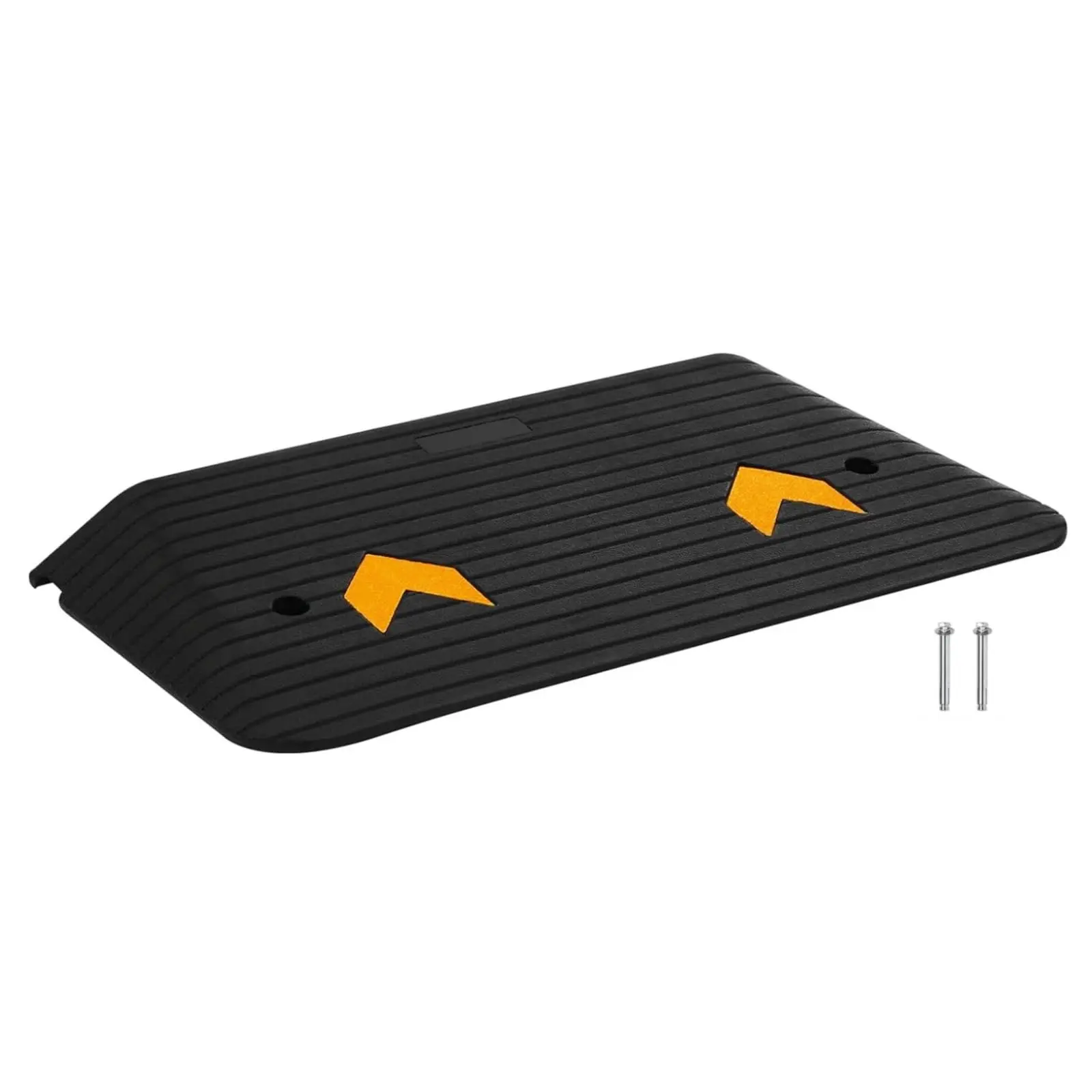 Heavy Duty Rubber Threshold Ramp for Doorways – 3" Rise, 33,000 lbs Capacity, Non-Slip, Portable Wheelchair & Scooter Access Ramp for Home, Stairs, Steps