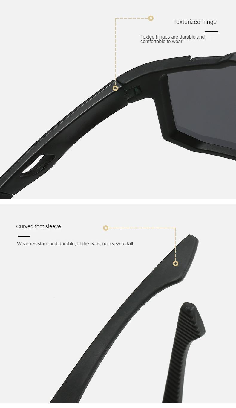 4-Pack Cycling Sunglasses: Sports Cycling Glasses Bike Eyewear MTB Dark Glasses Outdoor Bicycle Goggles for Men Women UV400