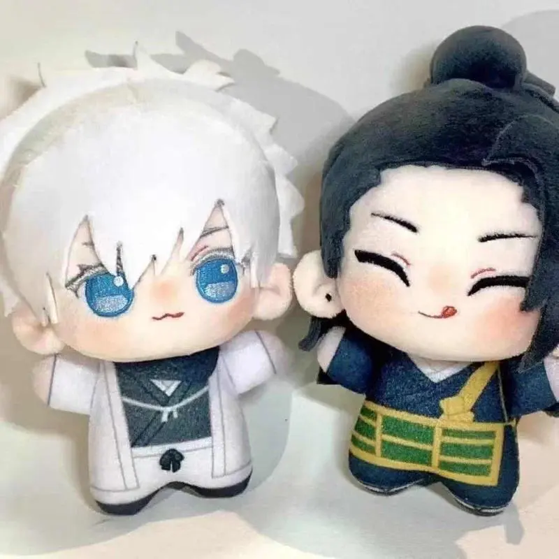 New Cute Geto Suguru Gojo Satoru Plush Doll Soft Stuffed Cartoon Cotton Toy Anime Periphery Collection Decoration Surprise Gift