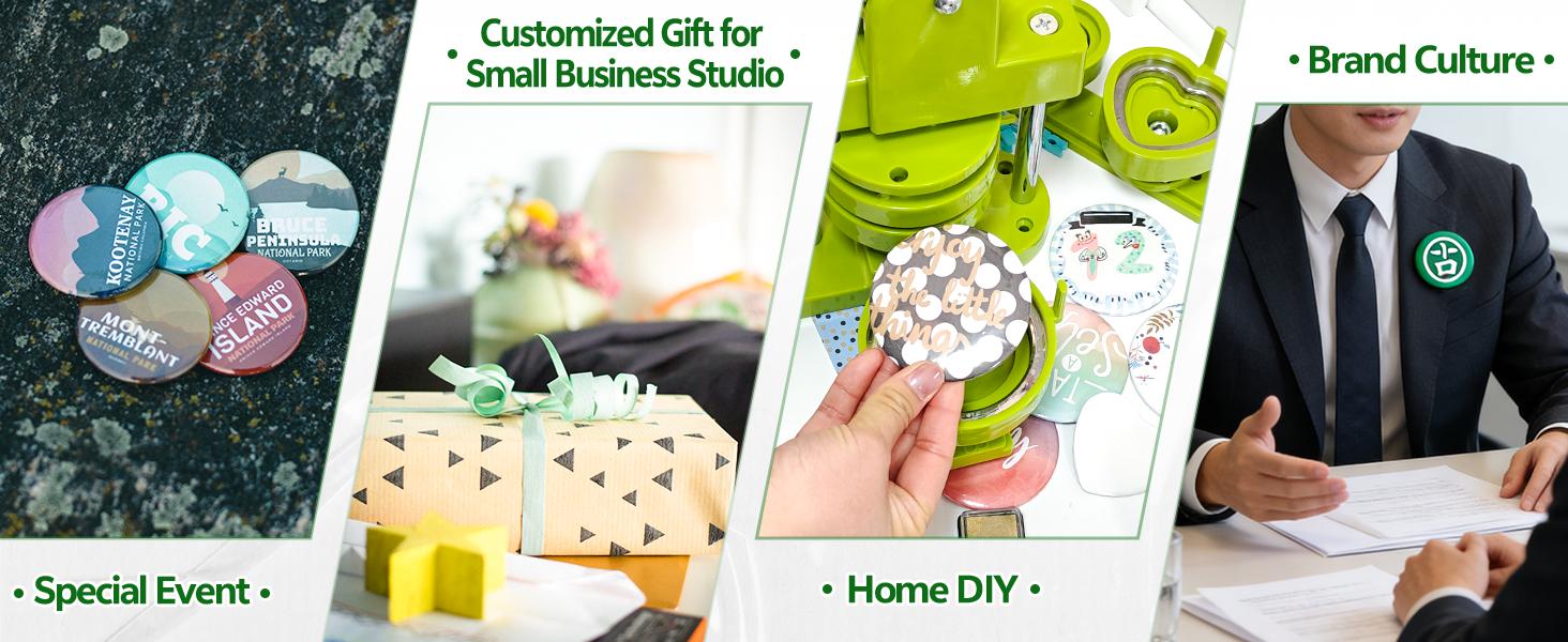 Heart Button Maker Interchangeable Die Mold 58 MM for Slide Rail Button Maker Machine Button Part Supplies Accessories for Pin Press Machine