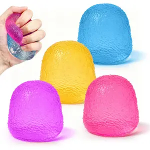 Gumdrop Squishy Toys Mini, Sweet Gel Candy Stress Ball, Sensory Squeeze Toy Set , Soft Hand Fidgets for Anxiety Relief, Birthday Goodie Bag Fillers for Teens & Adults 1PC Random color