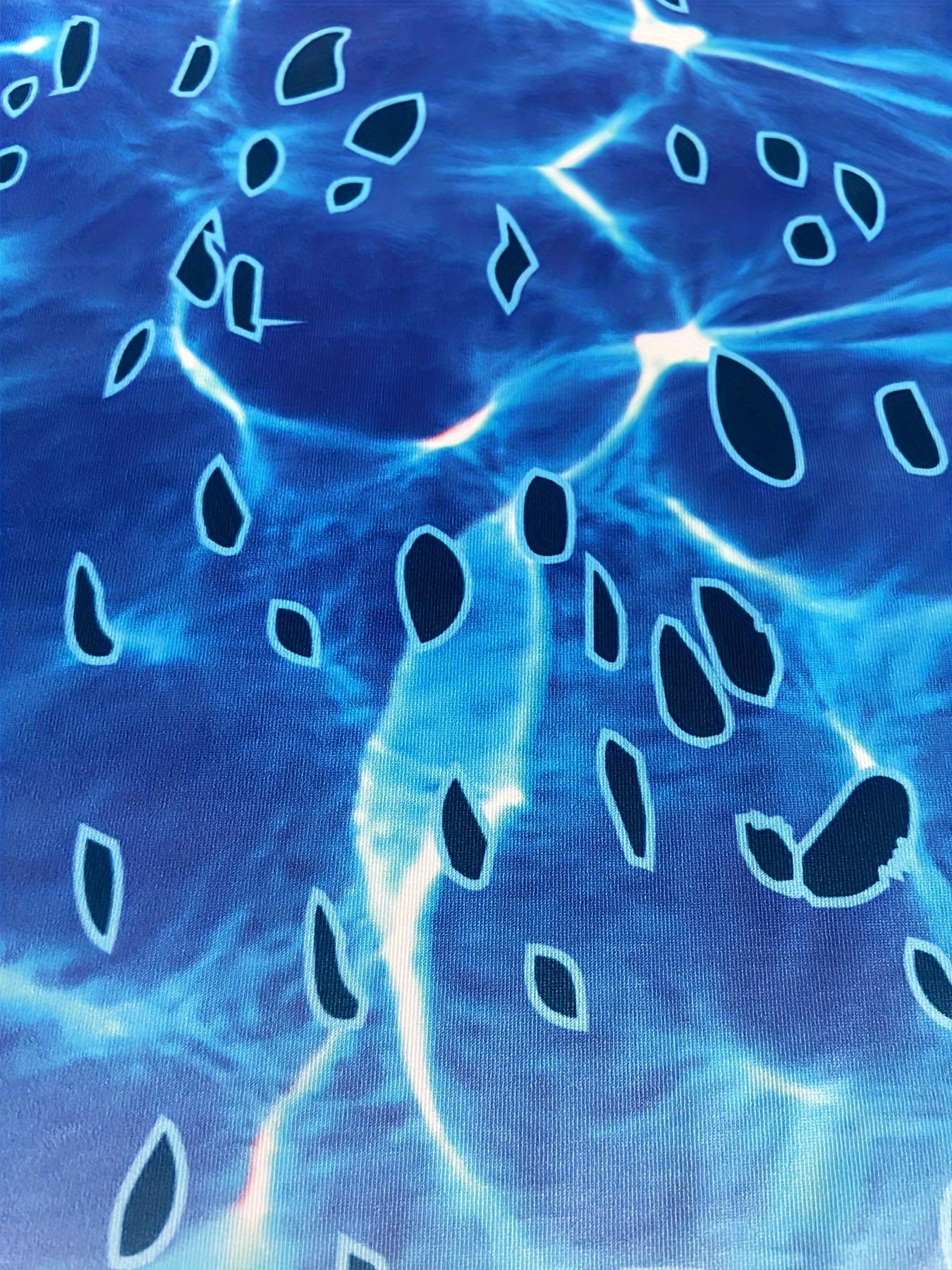 Men's summer sports fishing hoodie, sun protection neck gaiter, moisture-wicking long-sleeve sweatshirt, 92% polyester + 8% spandex knit fabric, regular fit, printed fishing top for casual weekend wear