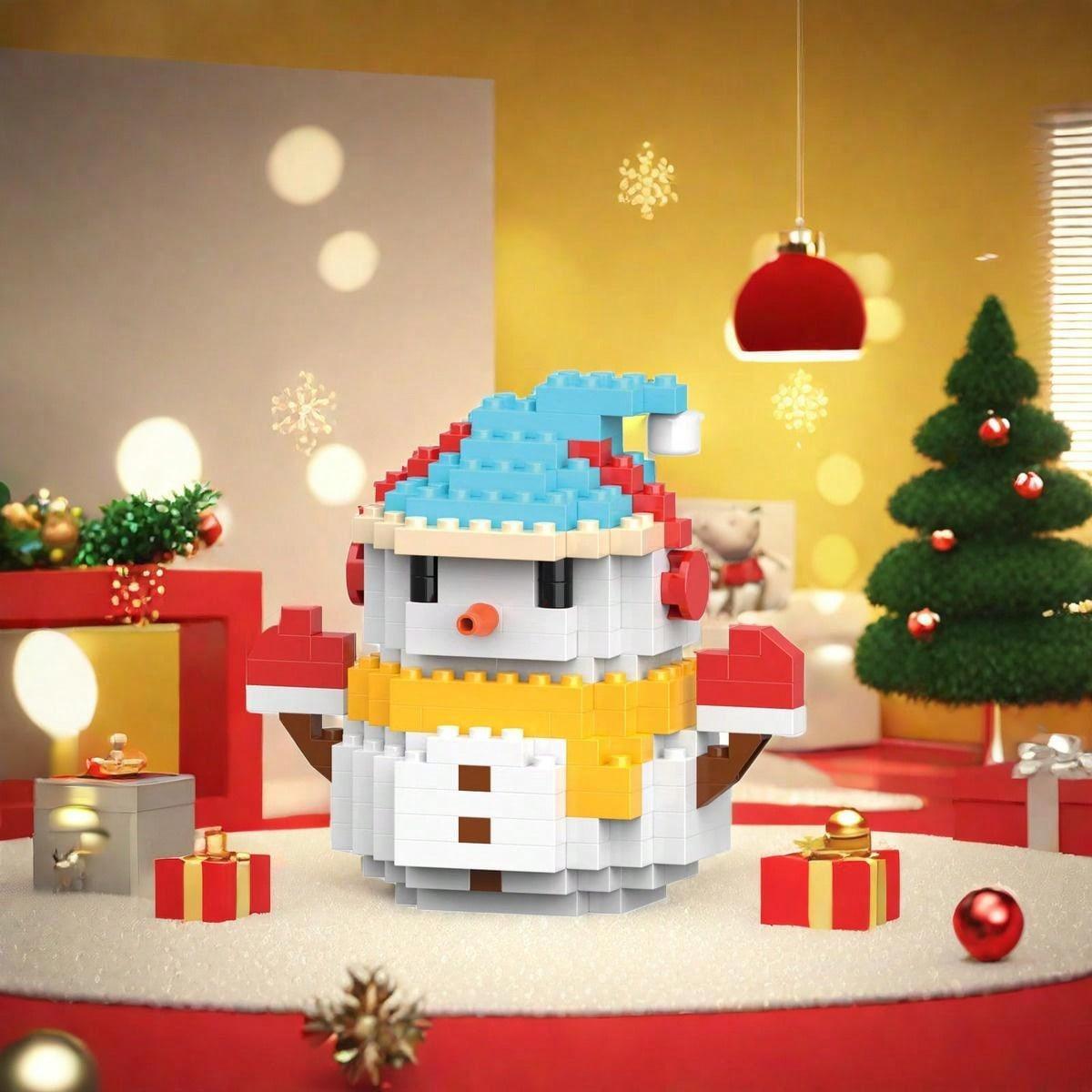 Micro-particle, Santa Claus & Reindeer Snowman Design, DIY Creative Building Blocks Model Toy & Desktop Decoration for Home & Office #GLOBAL PICKS Micro-particle, Santa Claus & Reindeer Snowman Design, DIY Creative Building Blocks Model Toy & Desktop Decoration for Home & Office #GLOBAL PICKS