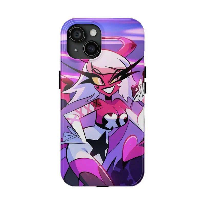 Helluva Boss Phone Case H3zbin Hotel Tough Case for iPhone 17 16 15 14 13  12 Pro Max Plus Gifts for Women Men Shockproof Cellphone Protector - TikTok  Shop