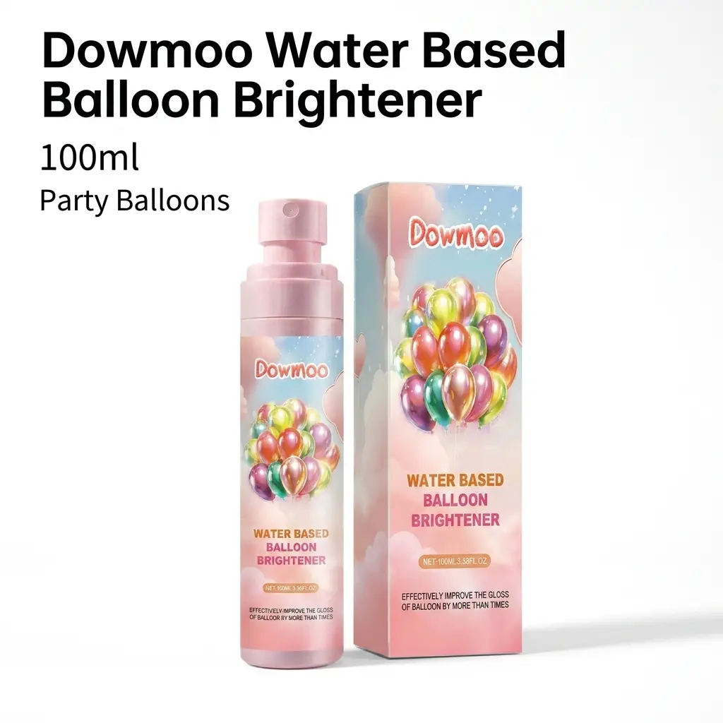 Portable Balloon Shine Spray - High-Gloss Coating, Anti-Popping, Durable Treatment for Balloon Decor, Party Planners, Enhances Atmosphere, Increases Durability, Festive & Home Supplies
