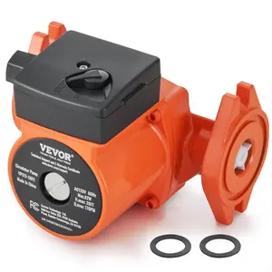 【DealsForYouDays】VEVOR UPS15-58FC Hot Water Recirculating Pump, 110V, 82W 17 GPM Hot Water Circulation Pump, 1" NPT Flange 3-Speed Circulator Pump, Quiet Operation Circulator Pump for Home Water Heater System