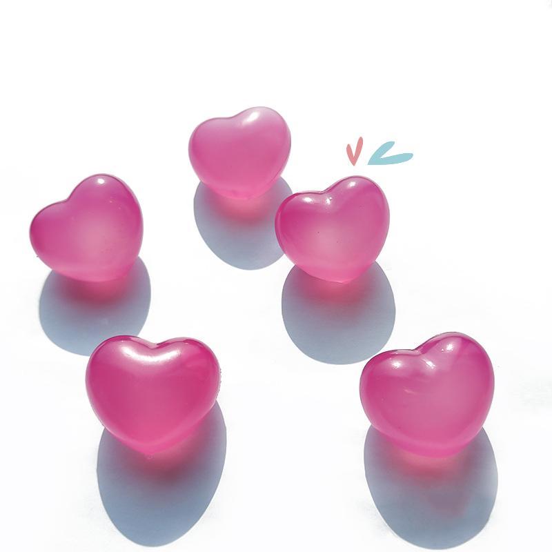 1Pc Changing Color Heart Squeeze Toy Sequins Love Fidget Toy Squishy Pinch Kneading Toy Stress Reliever Toy Kid Party Favor Heart Shaped Slow Rebound Toy