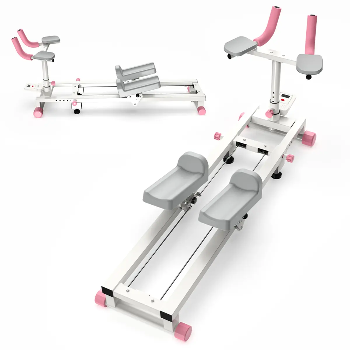 Crawl Spine Stretch Trainer Core Trainer Machine, Adjustable Design Ergonomic Core Training Equipment with ABS-Rubber Steel Frame, Stable Base, Easy Assembly, Space-Saving Fitness Gear for Home Daily Workouts (All Ages)