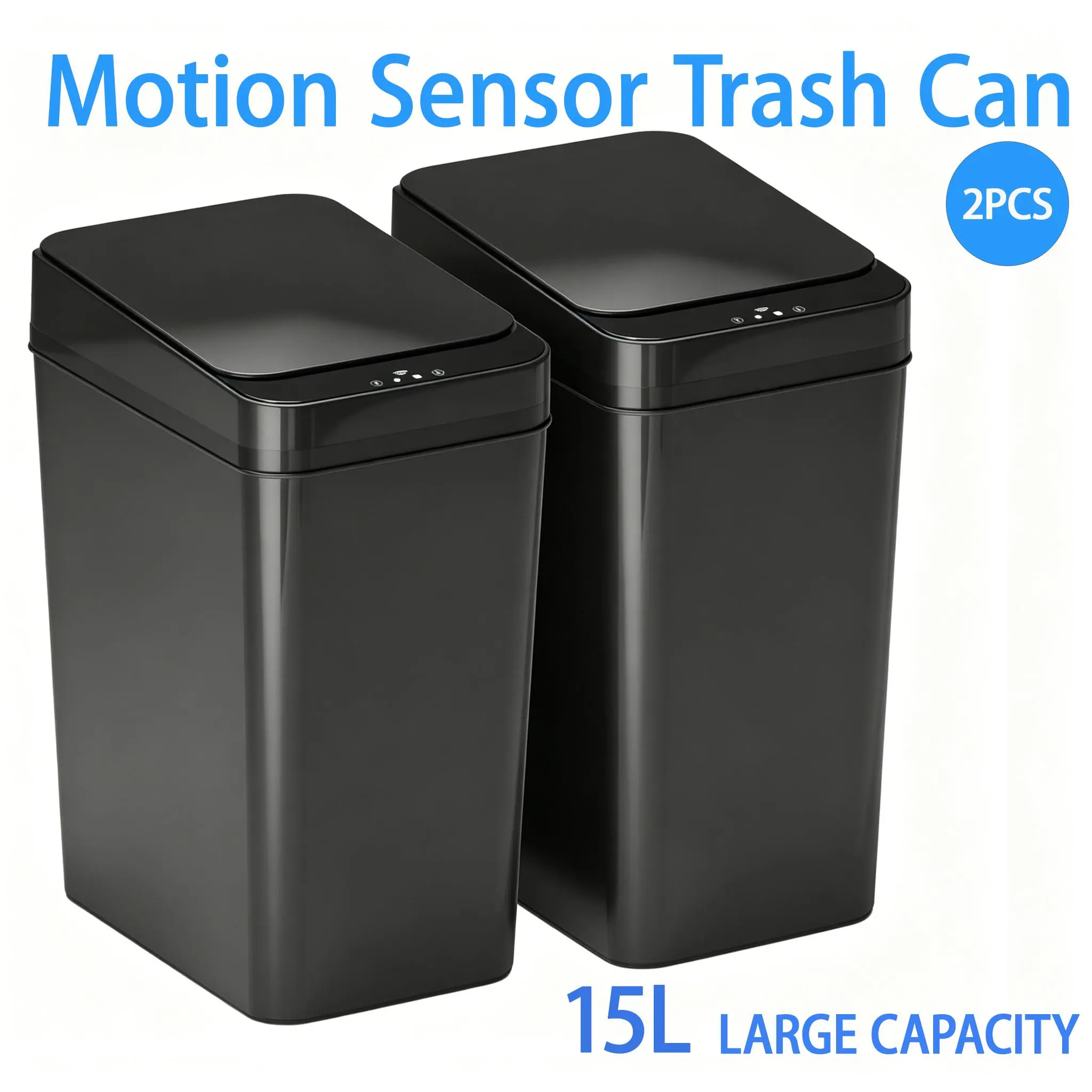 Automatic Induction Water Resistant Trash Bin for Bedroom, Bathroom, Office Modern Nordic Style, Space-Saving Eco-Friendly Household Gadgets Multifunctional Home Supplies