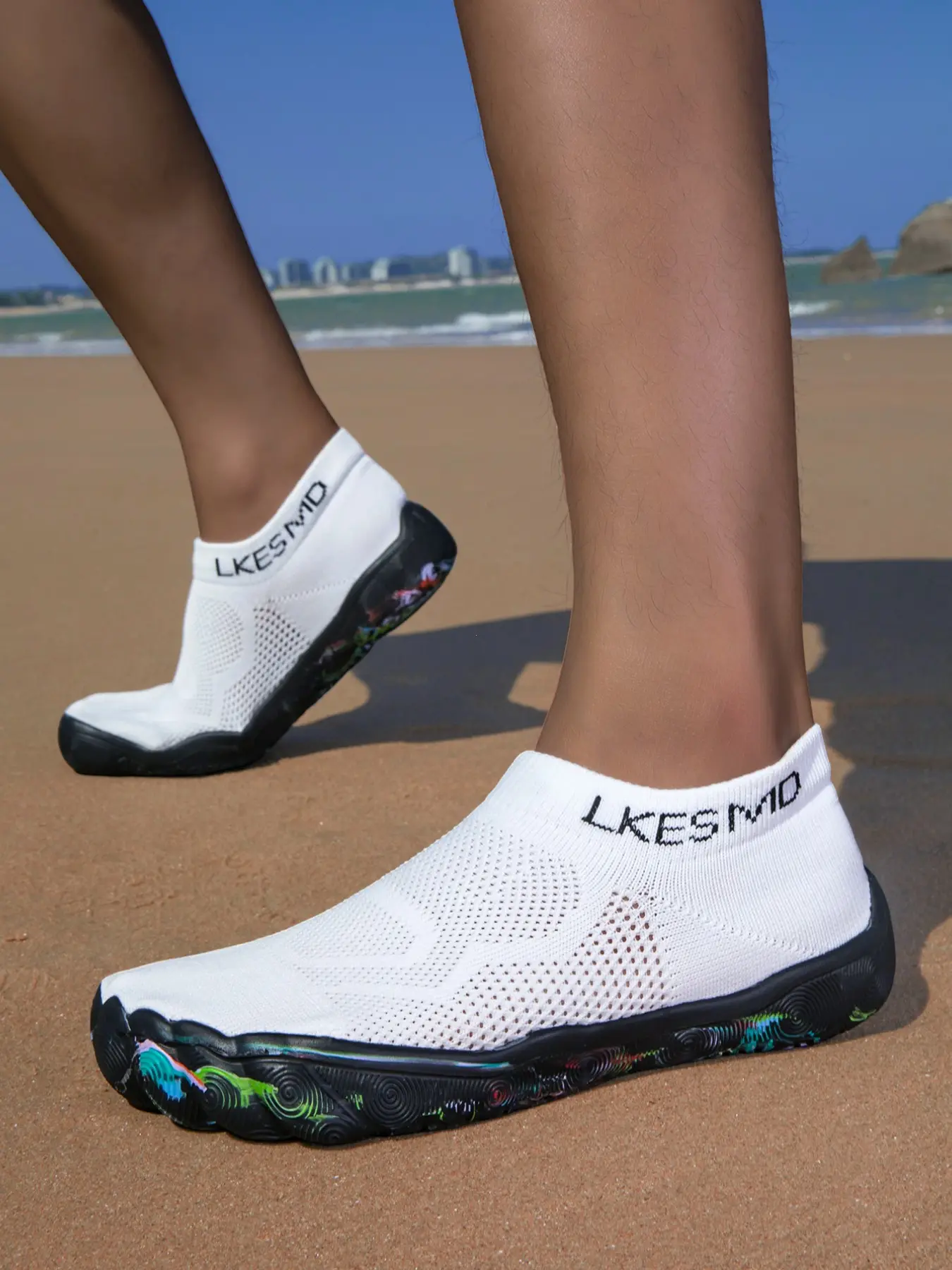 Men's Hiking Shoes, Waterproof Sandals, Couples' Outdoor Casual Shoes, Breathable Fabric, Soft Eva Sole, Suitable for Beach & Swimming, Outdoor Footwear