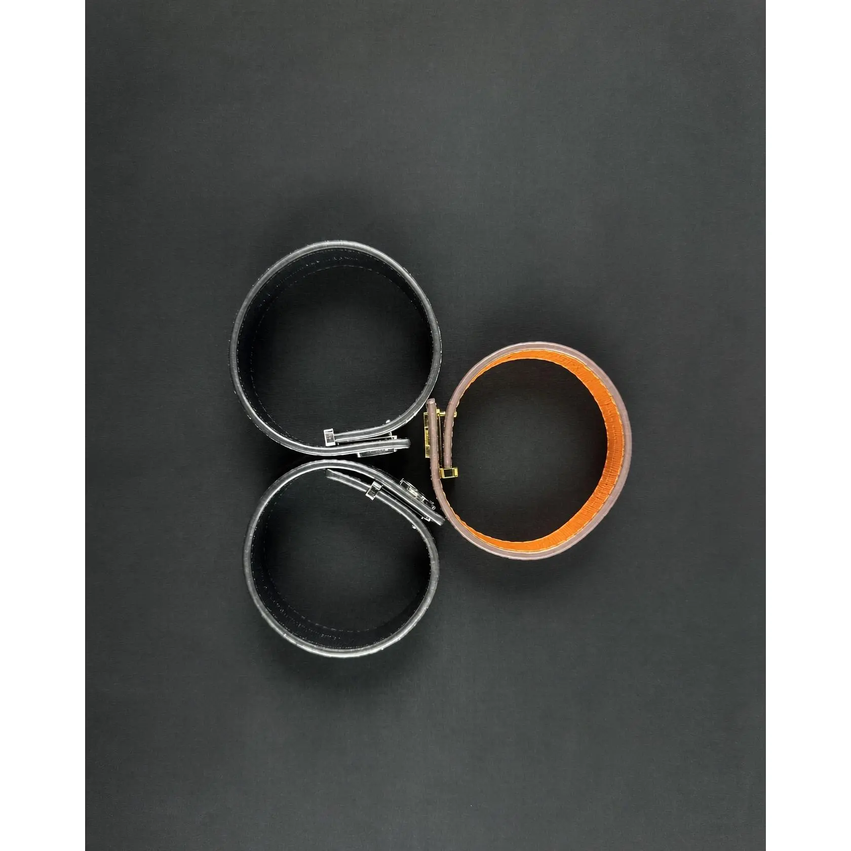 Leather Wristband Bracelet for Women - Street-Style Minimalist Design, Adjustable Size, 8.3" Length (21cm), Leather Strap for Casual Wear