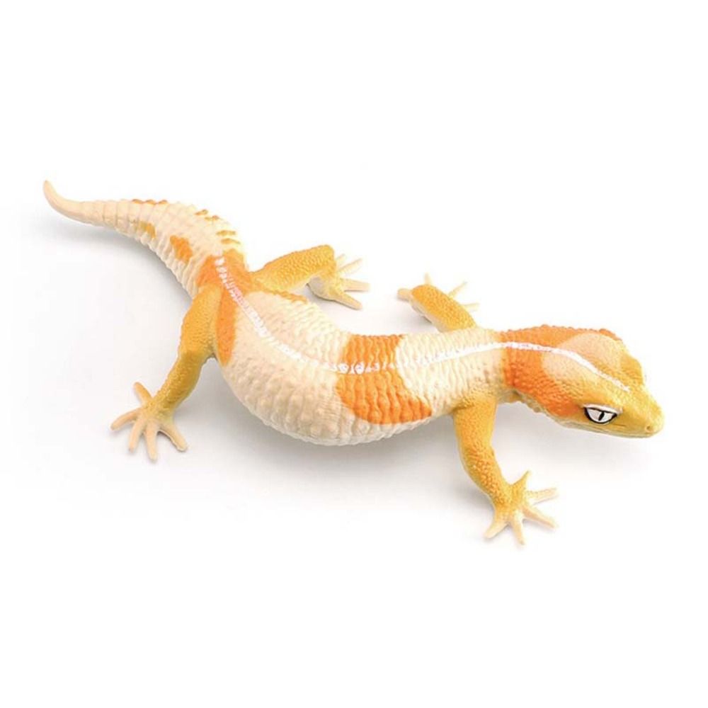 Simulation Lizard Model Figurines Miniature Educational Reptile Animals Figures PVC Material Congnitive Gecko Figure