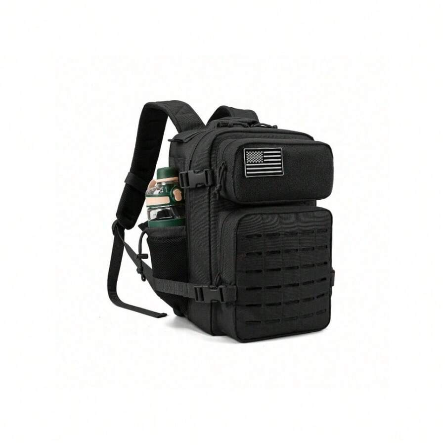 25L Tactical Backpacks for Men Survival Laser Cut Daypack Small Bug Out Bag Hunting Rucksack with Dual Cup Holders multifunctional backpack USB Charging Women's Travel Backpack USB Charging Women's Travel Backpack