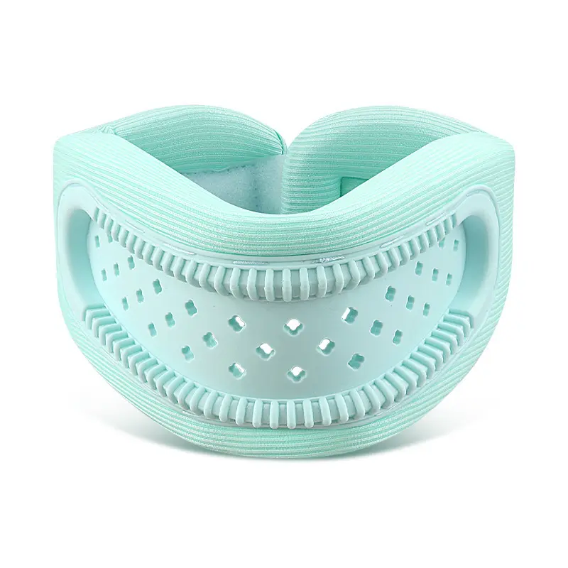 Neck Posture Corrector for Office Workers, Soft Breathable Cervical Support Collar, Relieve Text Neck Pain, Fix Forward Head Posture, Comfortable Daily Neck Brace for Desk & Home Use