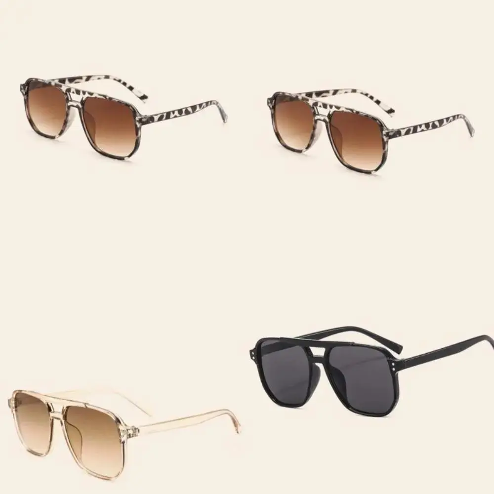 4-Pack Y2K Aviator Sunglasses for Men & Women – Trendy Unisex Retro Pilot Shades, Stylish Lightweight Casual Eyewear, UV Protection Fashion Glasses for Daily Wear, Outdoor Activities & Travel, Compatible with Most Face Shapes