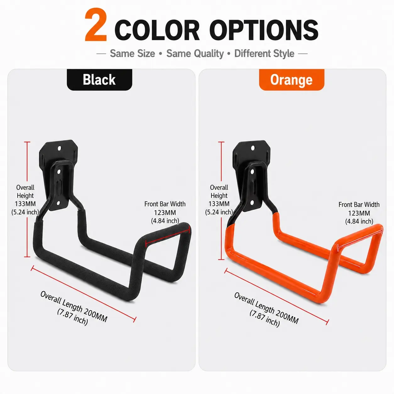 Wall-Mounted Heavy-Duty Garden Hose Rack, Durable Storage Hook for Tools, Ladders, Ropes, Outdoor Equipment, Space-Saving Metal Hanger