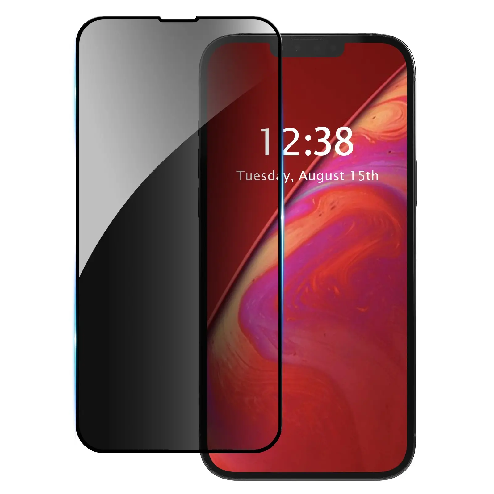 Samsung Galaxy S26 Privacy Screen Protector, 9h Military Grade Tempered Glass, Easy Installation, Compatible with Fingerprint, Privacy Screen Guard