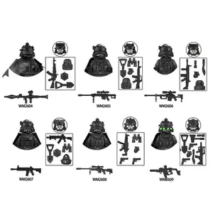 2026 hot item WM6169 Military Series Puzzle Military Assembly Building Blocks Toy Birthday Christmas Gift OPP Bag