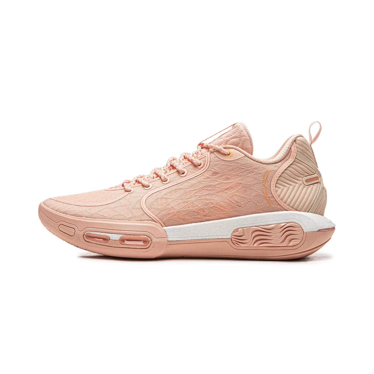 Way of Wade Shadow 7 Series "Blossom" Pro High-Top Athletic Basketball Shoes, Active Hoops Shoes with Fast Response, Lightweight Foam, Speed in Every Step, Rubber-PU-Textile Construction