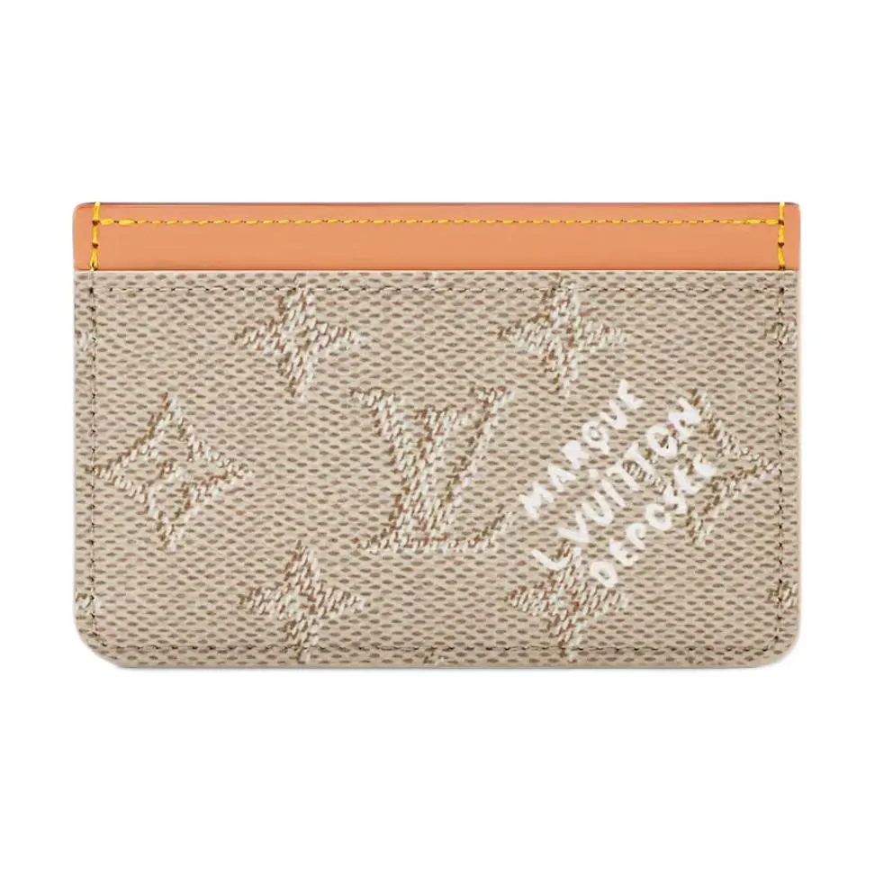 Louis Vuitton Heritage Monogram Coated Canvas Cardholder for Men in Light Brown