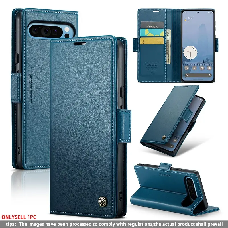 Unisex Leather Flip Case for Google Pixel 11 Pro Xl, 10, 9, 8, Durable Protective Cover, Stylish Design, Perfect Fit