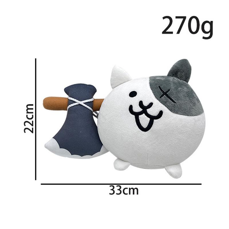 22/26/39cm The Battle Cats Plush Toys Great War Stuffed Dolls Figure Animal Home Decoration Kids Fan Birthday Christmas Gifts