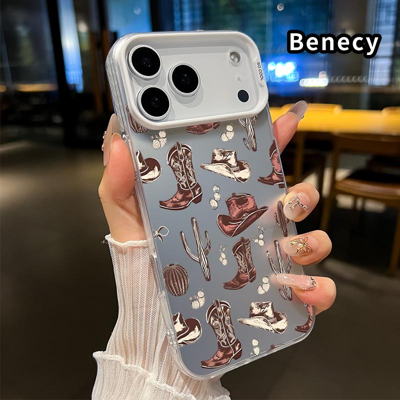 Phone Case for iPhone17 Pro Max 17 Air Western Cowboy Elements Pattern Full Body Protection Anti-Scratch PC Smartphone Cover Cellphone Protective Phone Case for iPhone17 Pro Max 17 Air Western Cowboy Elements Pattern Full Body Protection Anti-Scratch PC Smartphone Cover Cellphone Protective