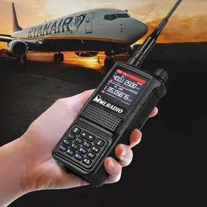 1Pcs  MMLRADIO JC-8811 5W Dual Band Two Way Ham Radio Transceiver Long Range Portable Handheld Walkie Talkie Full Band Ham Radio 256 Channel USB-C