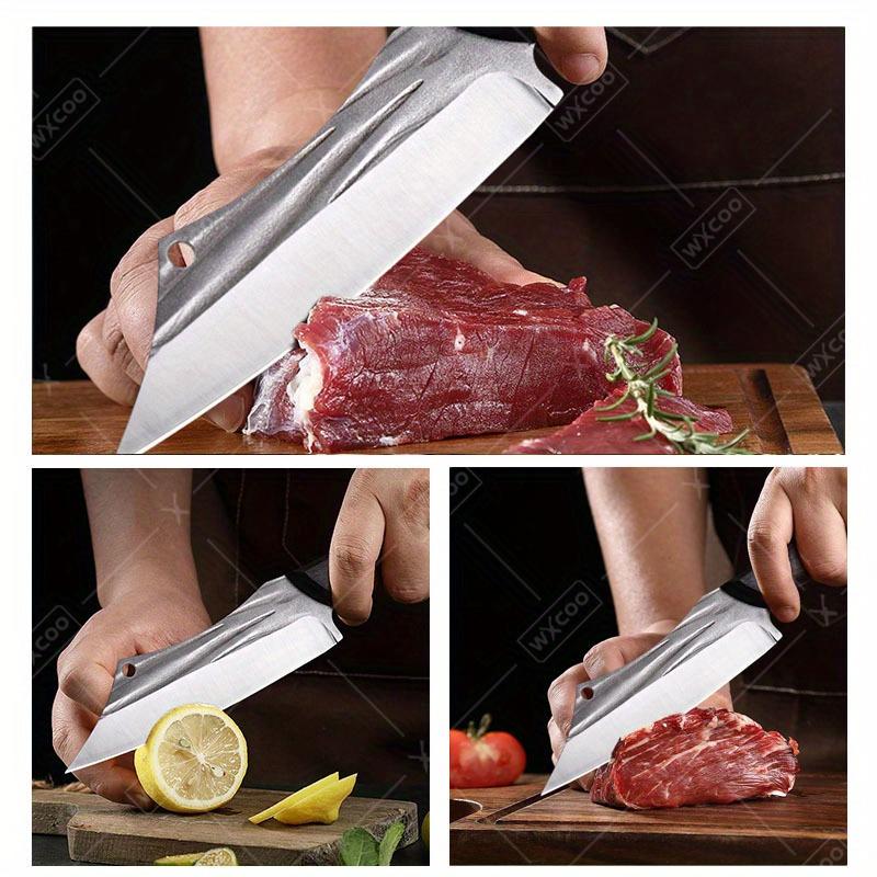 Professional Kitchen Knife Stainless Steel Boning Knife Slicing Knife Cutting Knife Multi-functional Kitchen Knife Set Killing Knife