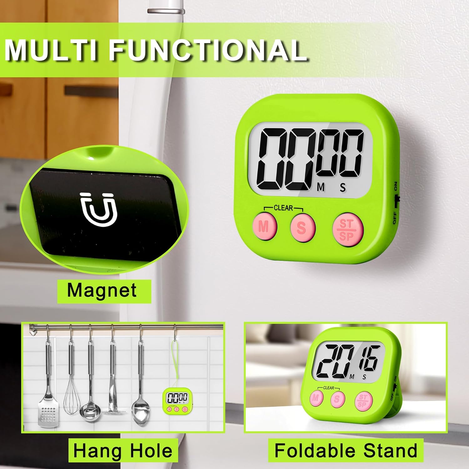 Classroom Timer for  Teachers 2 Pack Digital Timers