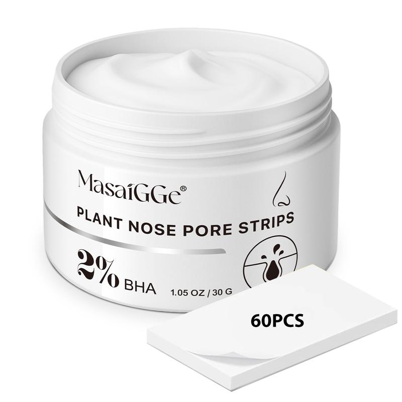 Masaigge Blackhead Nose Mask 30g, Deep Cleansing Peel-Off Mask, Removes Blackheads & Pores, Skin Care Treatment, Made in China, Nose Strips