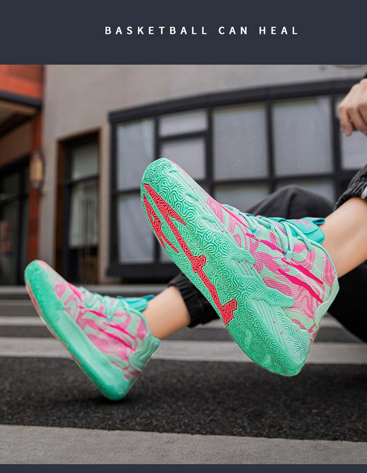 Basketball sneaker breathable Sports Shoes Training Athletic Women Basketball Sneakers Shoes for Man jogging shoes