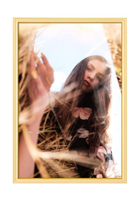 Rustic Oak 24x36 Frame Single Frame 24 x 36 Poster Frame for Artwork Puzzles Photos Movie Posters Picture Frames