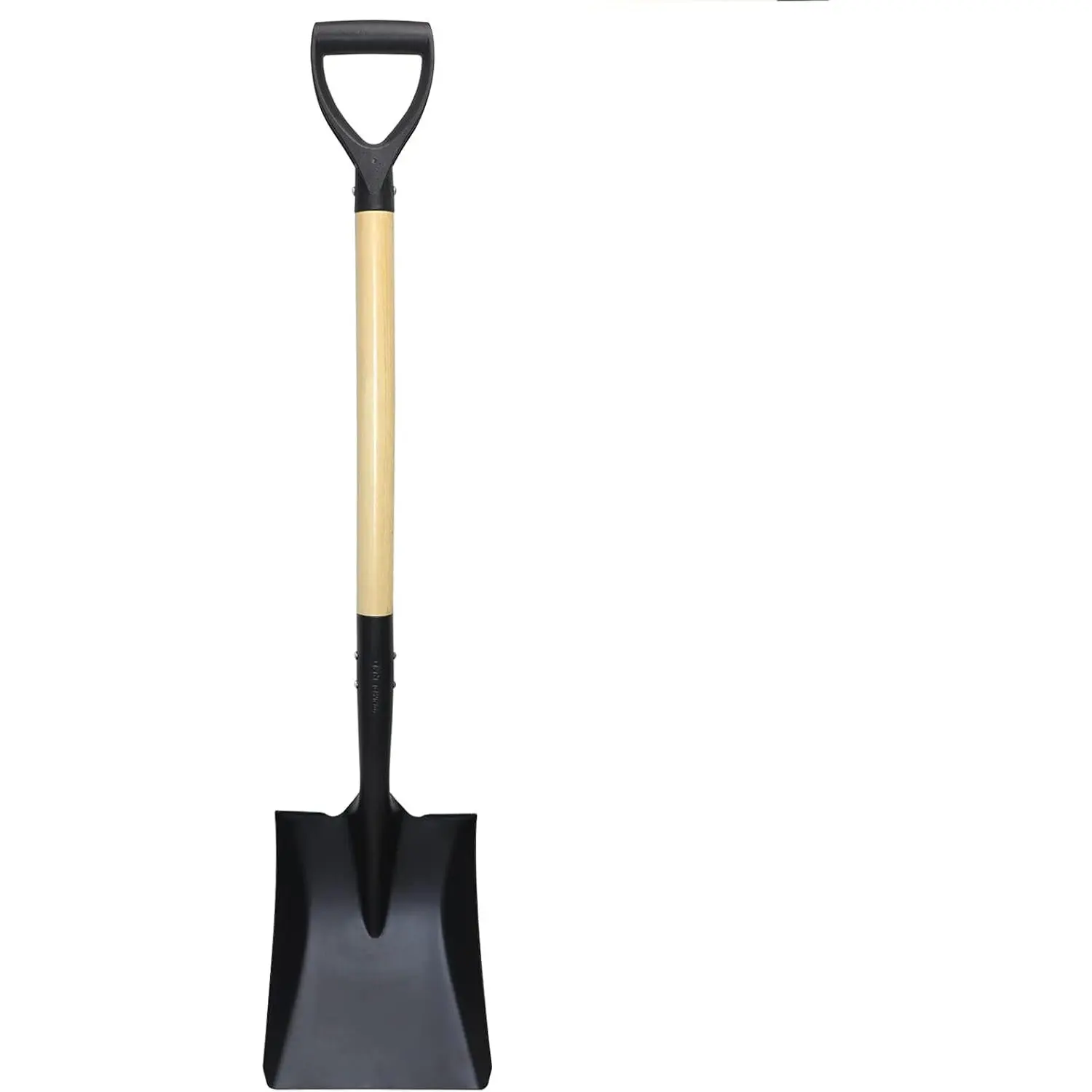 Square Shovel, Shovels for Digging with D-Handle, Overall 41-Inch Long Garden Shovel, Transfer Shovel, Snow Shovel for , Garden Tools