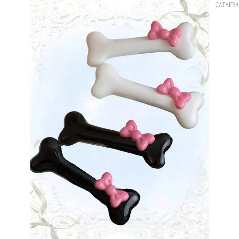 4-Piece Black & White Bow Hair Clip Set,Design Hair Claws, Versatile Hair Accessories for Daily Wear and Party Occasions