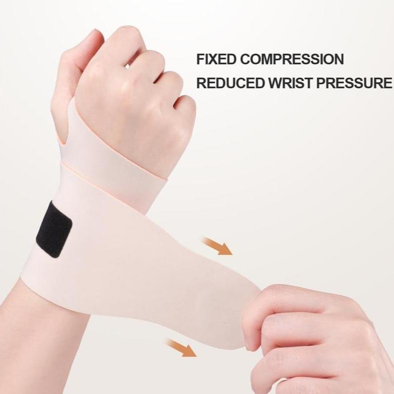 2026 Trendy Ultra-Thin Wrist Brace Carpal Tunnel Arthritis Pain Relief Ergonomic Support Strap Anti-Slip Adjustable for Workout Daily Use