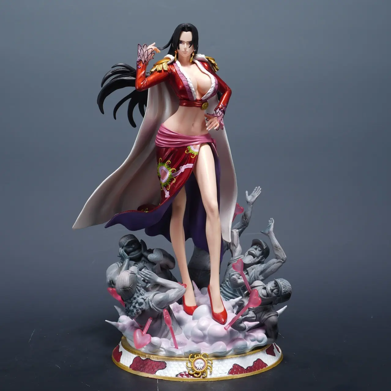 Dreamy Queen Hancock One Piece Anime Desk Decor, Gk Handmade Model Figure, Trendy Collectible Gift, Perfect for Fans