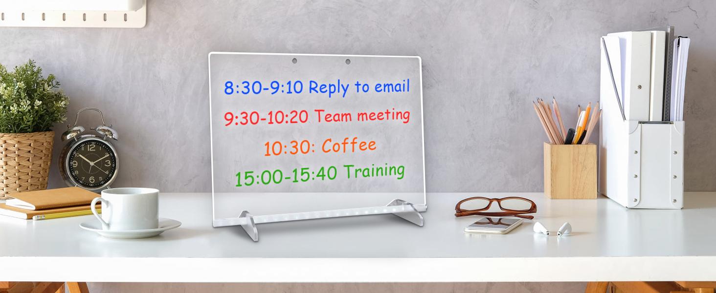 LED Note Board with Seven Colors 13"x10" for Kids 3-12 Stimulate Painting Potential Enhance Color Cognition Light Up Dry Erase Boards with 7 Markers Soft Cloth Hanging Chain Holiday Trend Gift Christmas Gift neon color Light-Up Drawing
