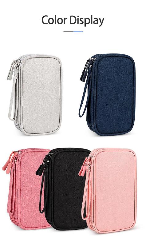 Wire Organizer Travel Bag Zipper Bag Portable  Storage Pouch Voyage Indispensable Holiday Accessories Travel