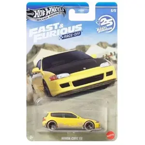 Pre Sale Hot Wheels Hnr88 Fast & Furious Race Off Serise Die Casting Toyota Mazda Model Car Toy Collection Toy Car Birthday Gift