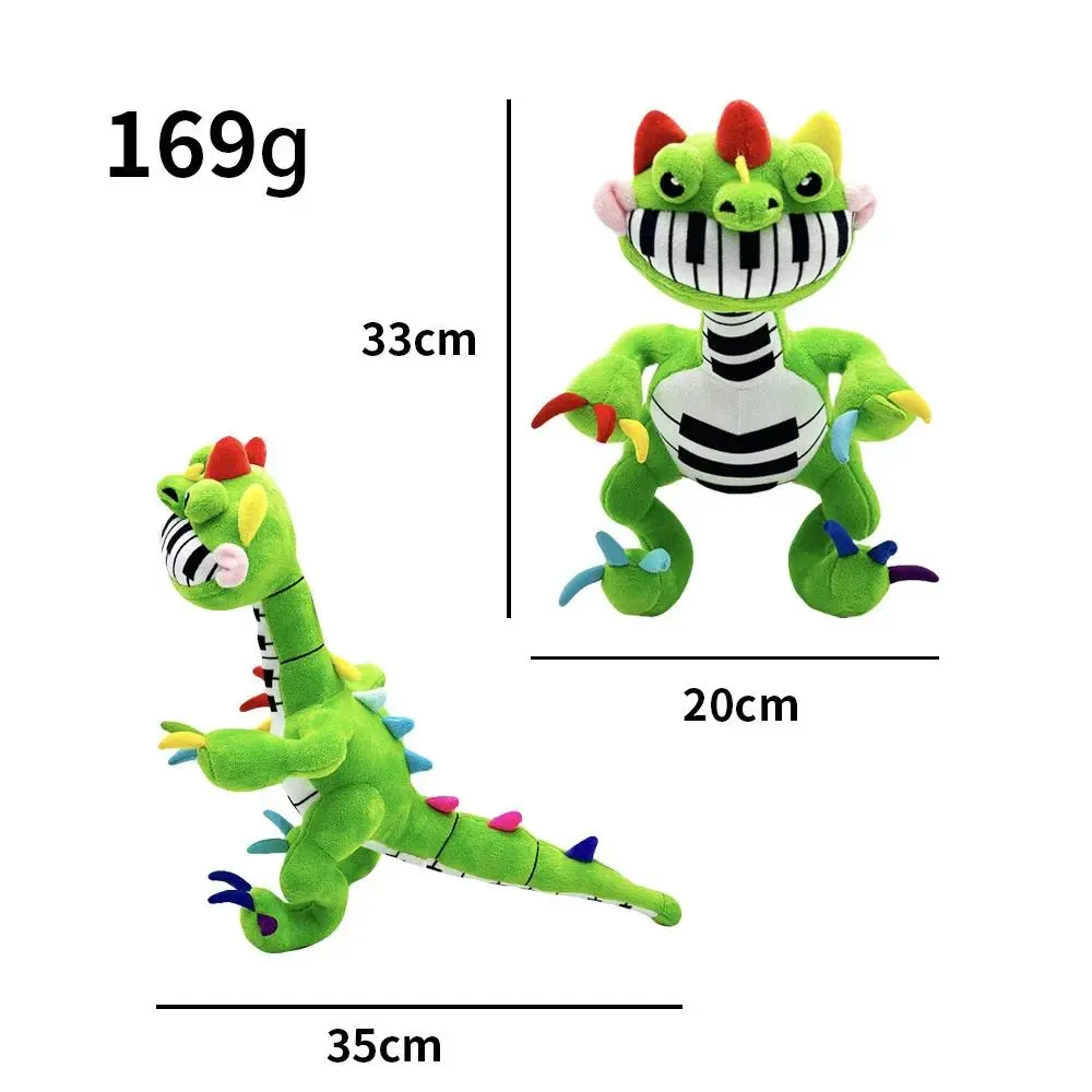 2026 Hot Sale Pianosaurus Plush Figure Poppy Playtime Toy For Birthday Christmas Gifts